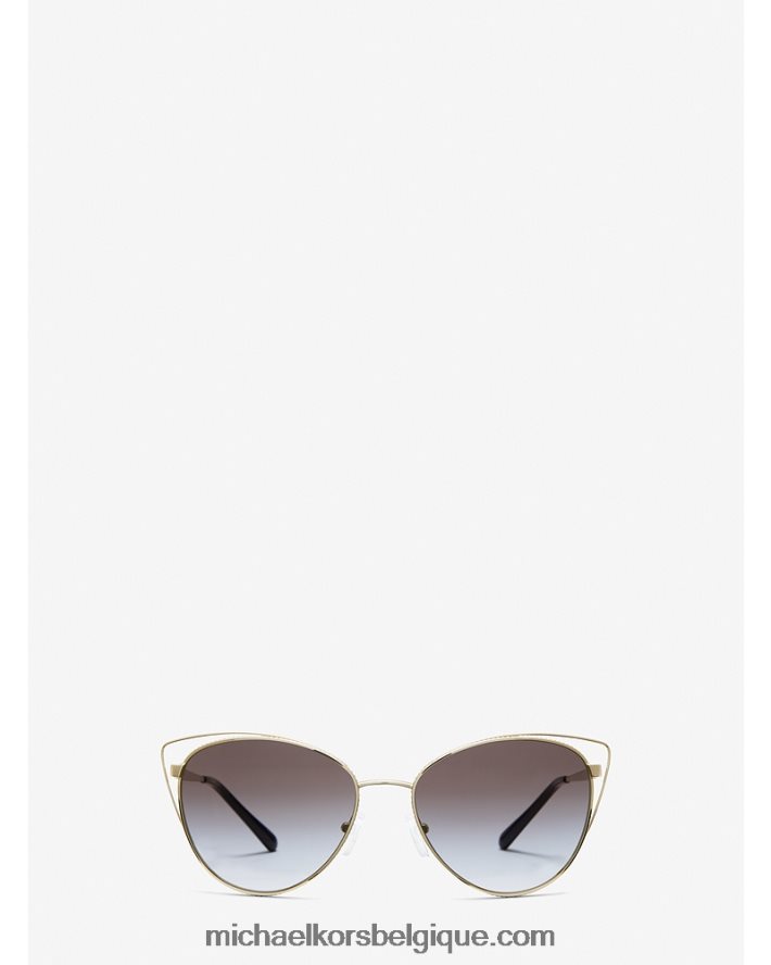 lunettes de soleil rimini 40HHNV2645 Or clair femmes Michael Kors