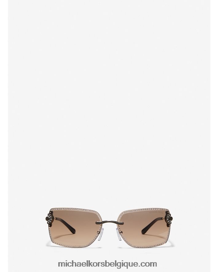 lunettes de soleil sedona 40HHNV2641 Or clair femmes Michael Kors