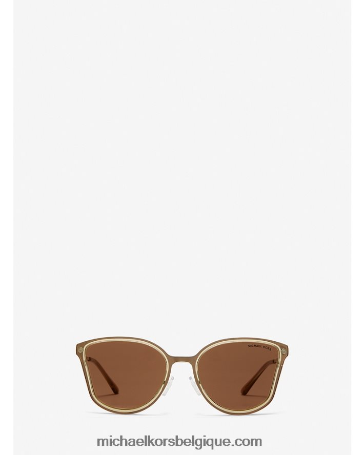 lunettes de soleil turin 40HHNV2646 Or clair femmes Michael Kors